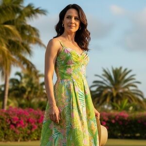 Lilly Pulitzer Billie Dress in the Botanical Garden print Size 4